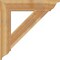Ekena Millwork Traditional Traditional Rough Sawn Bracket, Western Red Cedar, 6"W x 34"D x 34"H BKT06X34X34TRA01RWR - alternate 4